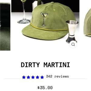 SNAG collective Dirty Martini hat Corduroy